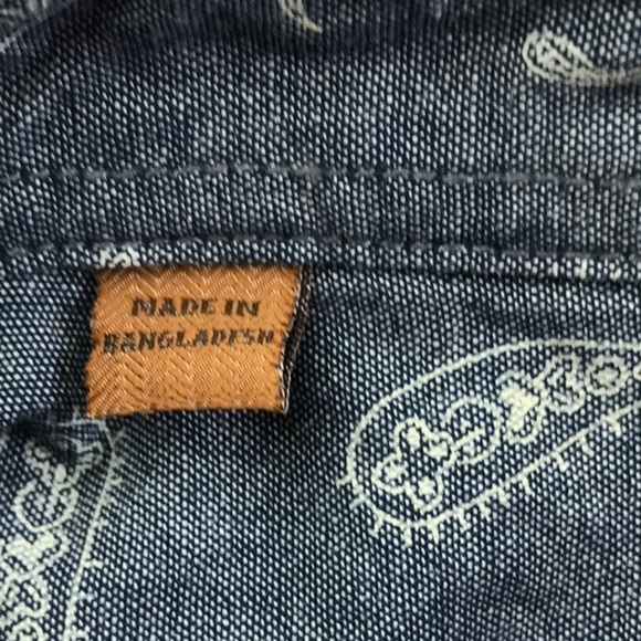 JACHS GIRLFRIEND STONE Medium Comfort Stretch Flannel Tortoise Snap Shirt Cabin - Picture 10 of 11